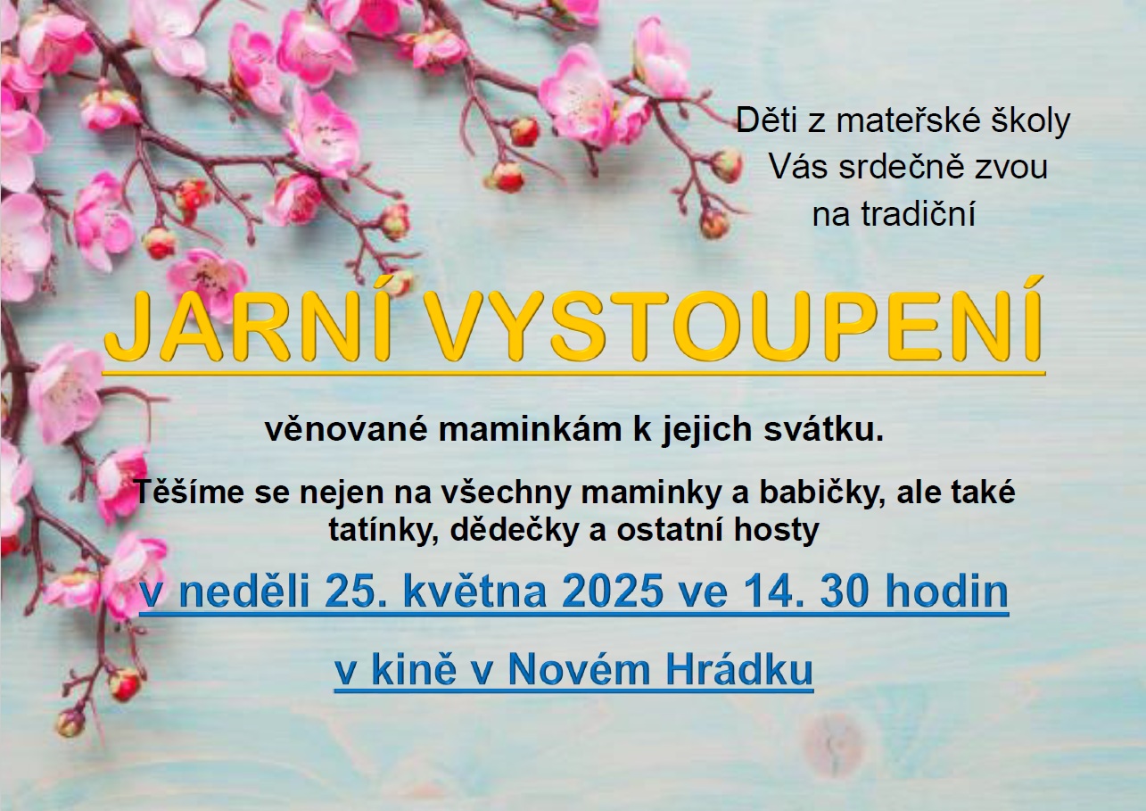 Jarní vystoupení